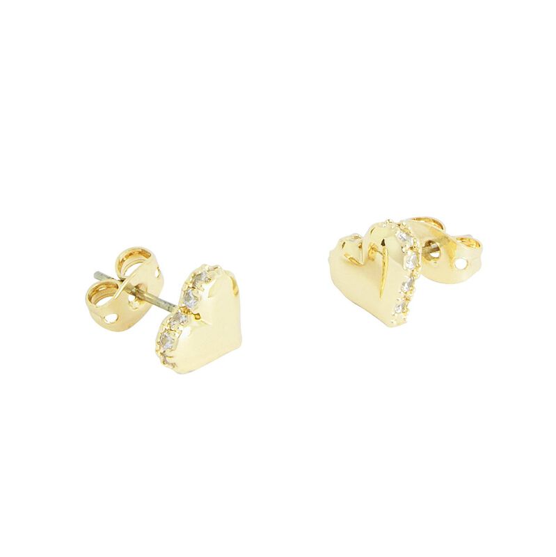 Ted Baker SERSY Sparkle Heart Stud Earring image number 6