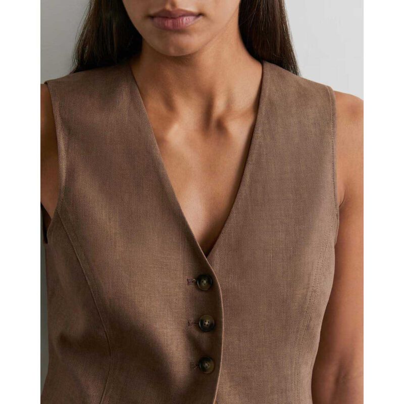 JAG Kayla Linen Vest image number 2