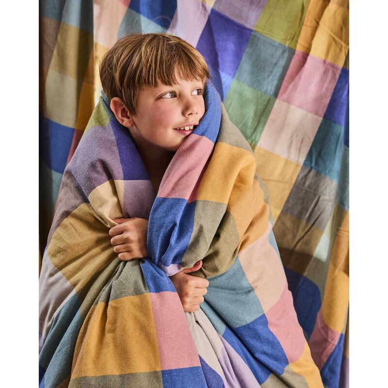 Kip&Co Bellevue Tartan Flannelette Quilt Cover image number 3