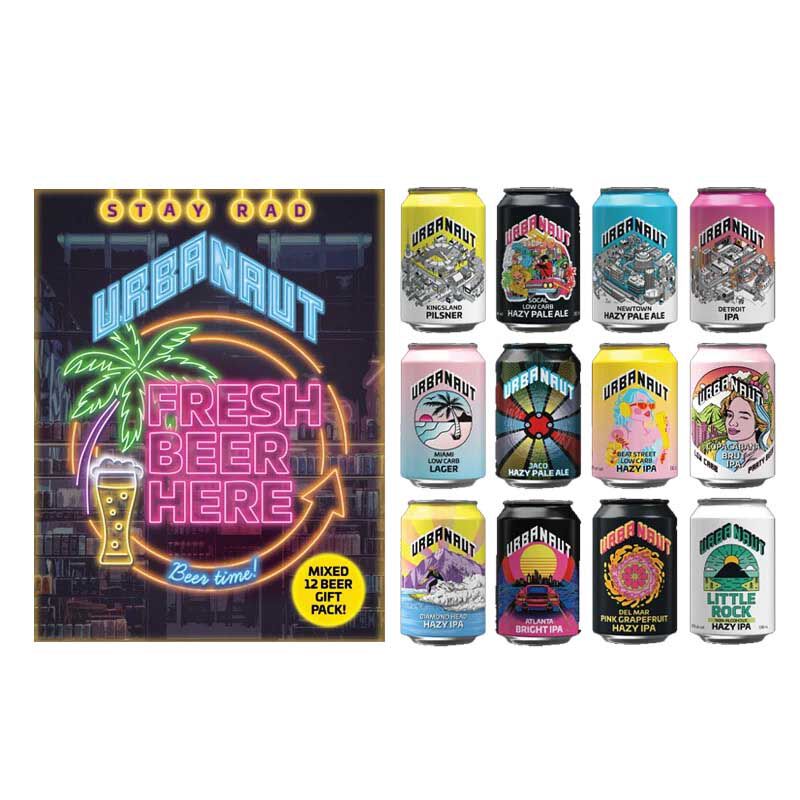 Urbanaut Gift Pack Mixed 12 X 330ml image number 0