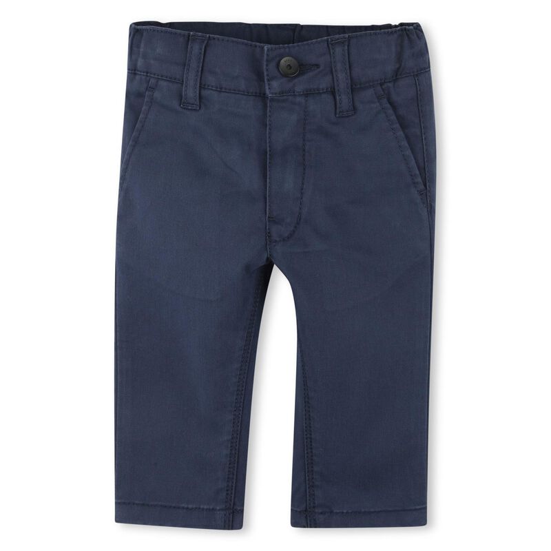 BOSS Twill Pants 6M - 2Y image number 0