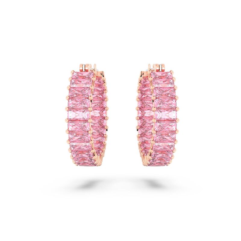 Swarovski Matrix Hoop Earrings image number 1
