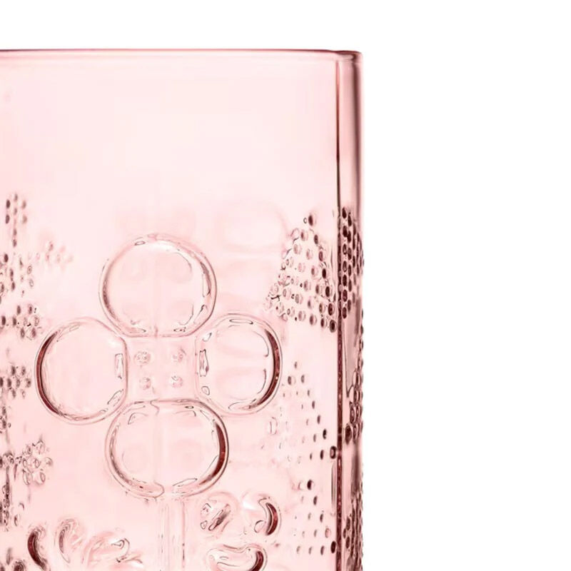 iittala Flora Vase 250mm Salmon Pink image number 1