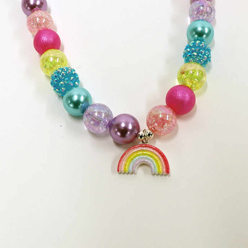Bubblegum Bella Rainbow Baby Necklace image number 1