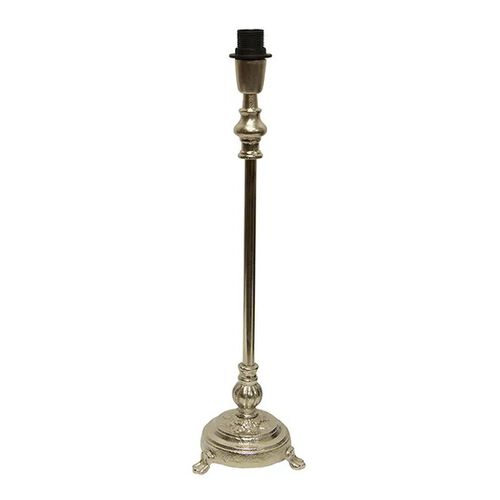 French Country Clara Lampbase Antique Silver