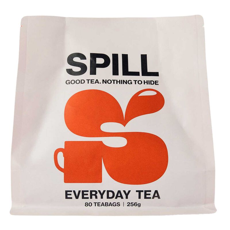 SPILL Tea 80 Everyday Teabags 256g image number 0