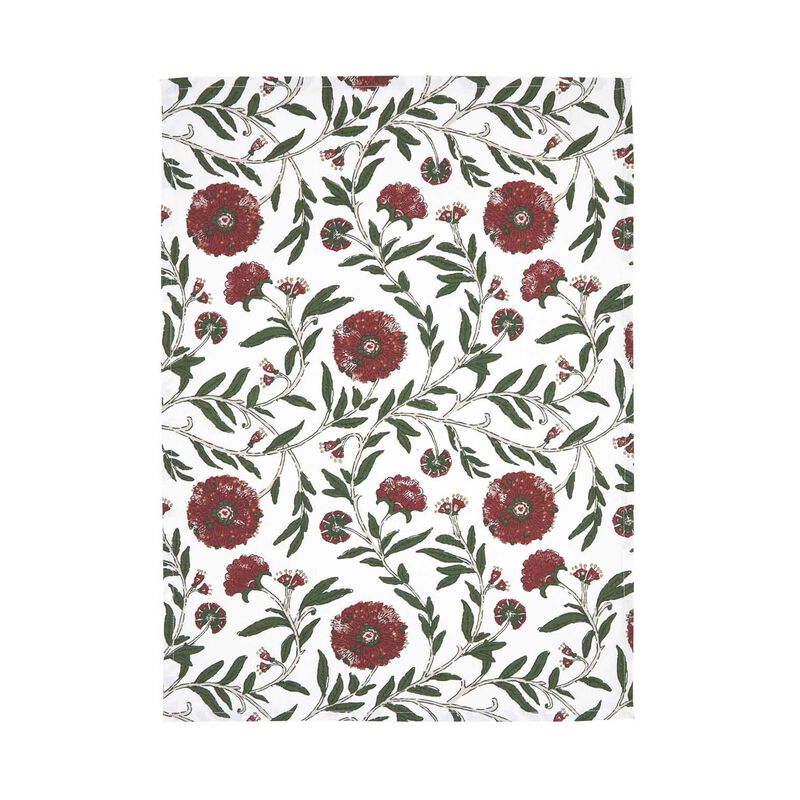 Wallace Cotton Festive Flora Tea Towel Set 3 image number 2