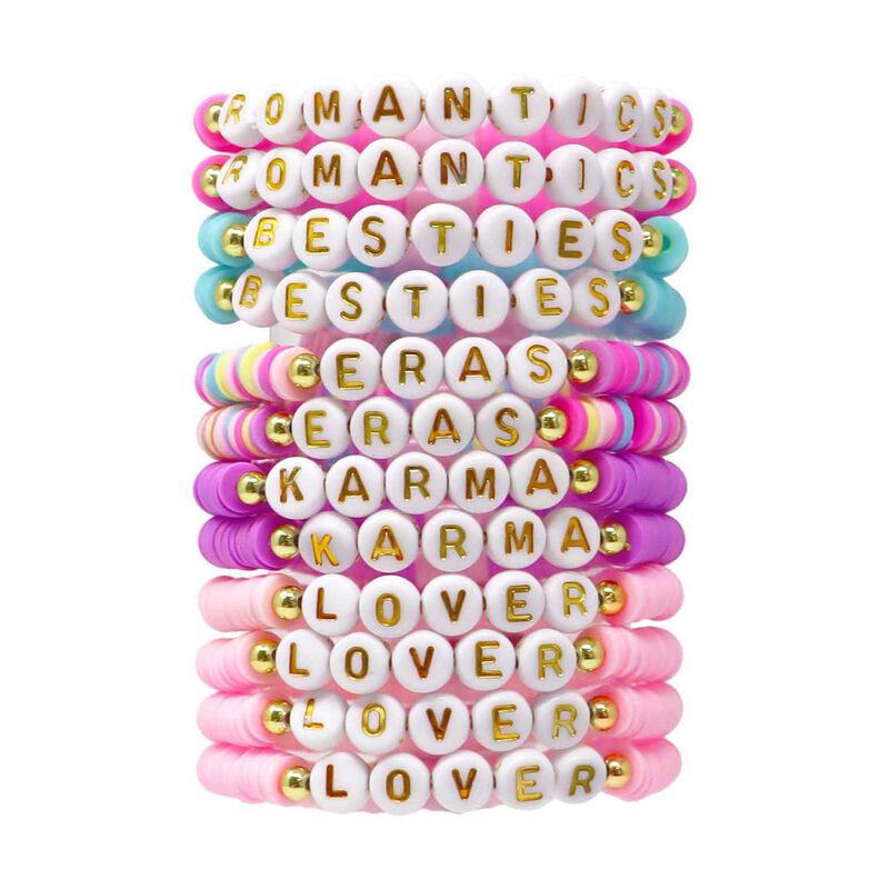 Pink Poppy Romantics Friendship Bracelets image number 3