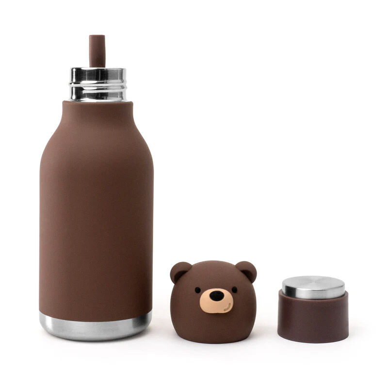 Asobu Bestie Bottle 460ml Brown Bear image number 1