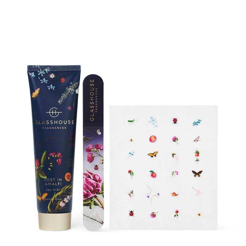 Glasshouse Fragrances Limited Edition Lost in Amalfi Hand & Nail Set image number 1