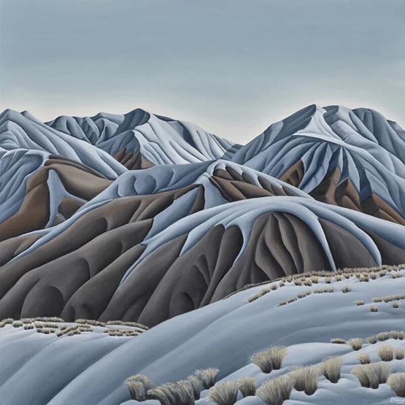 Diana Adams Winter Dawn Matted Print image number 0