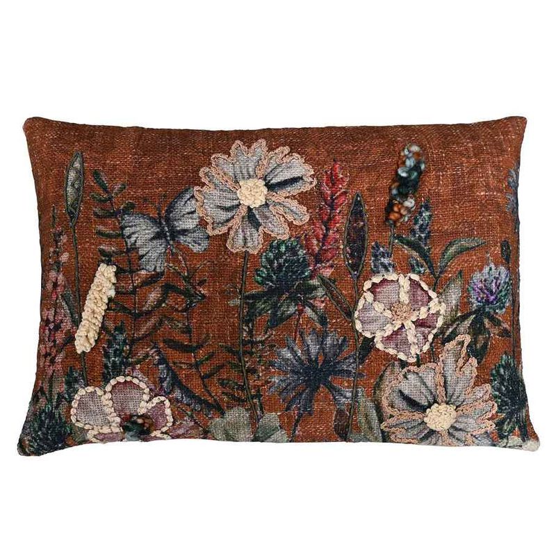 Embroidered Cushion Cover - Oriental Diamonds 40x60 image number 0