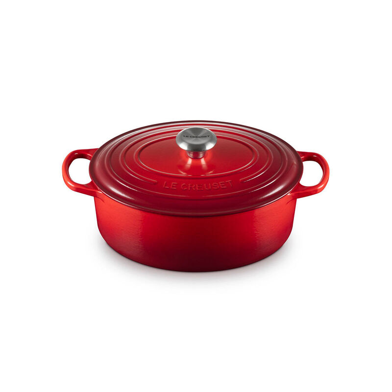 Le Creuset Signtature Cast Iron Oval Casserole 29cm image number 11