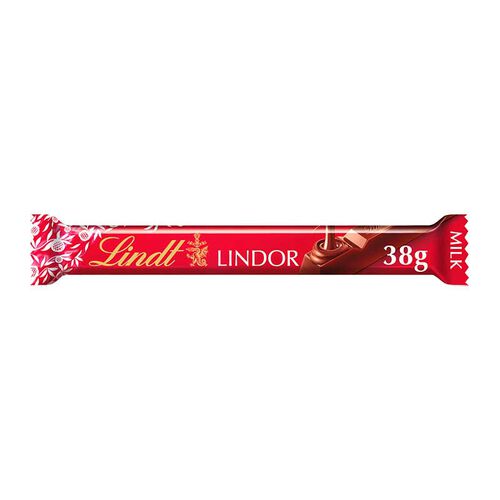 Lindt LINDOR Bar Milk Chocolate 38g
