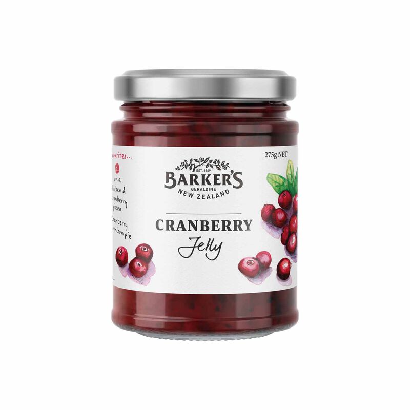 Barker's Cranberry Jelly 275g image number 0