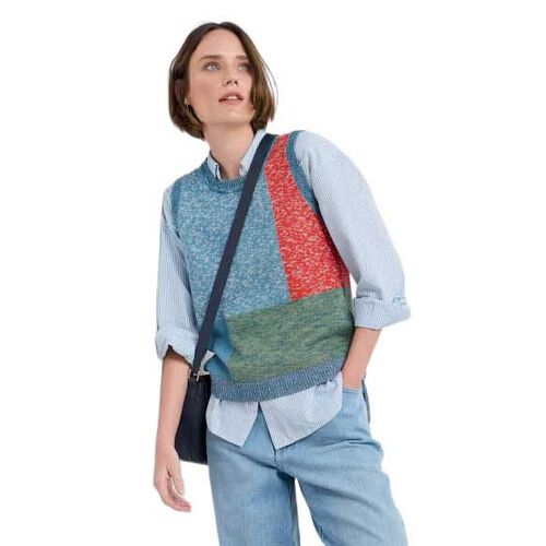 Seasalt Cornwall Morgana Vest Tangle Wood Lagoon Multi