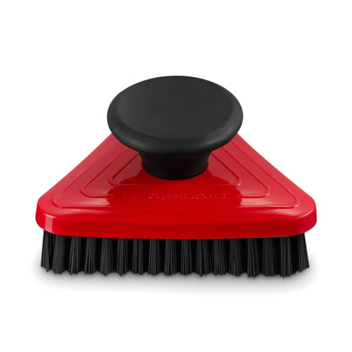 Le Creuset Triangular Grill Pan Brush - Cerise