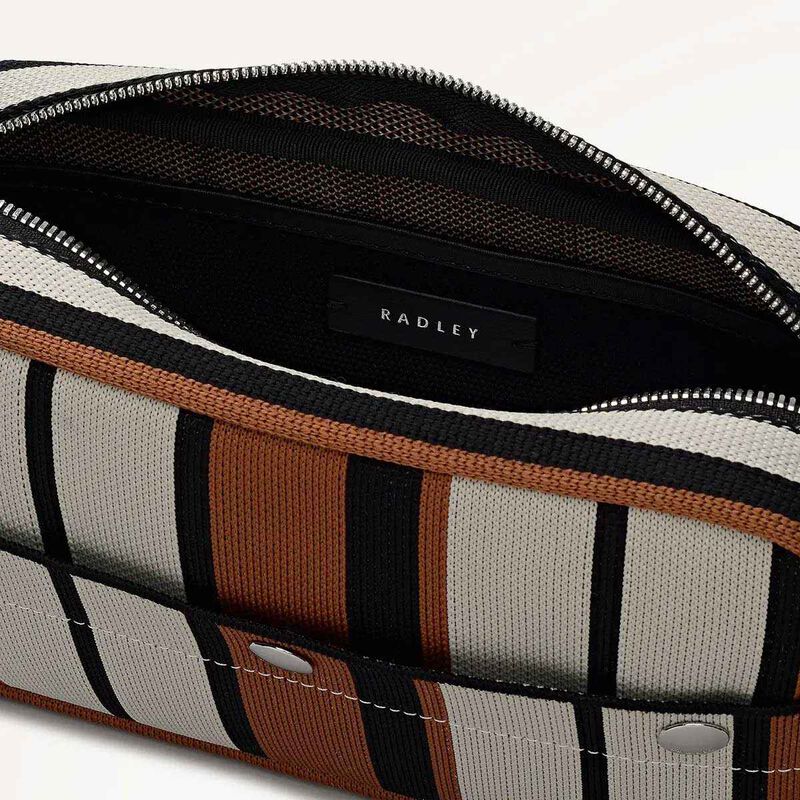Radley Hadleigh Place Stripe Small Ziptop Crossbody Bag image number 2