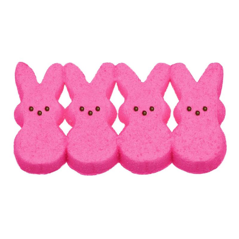 Peeps&reg; 4Pc Pink Marshmallow Bunnies image number 1