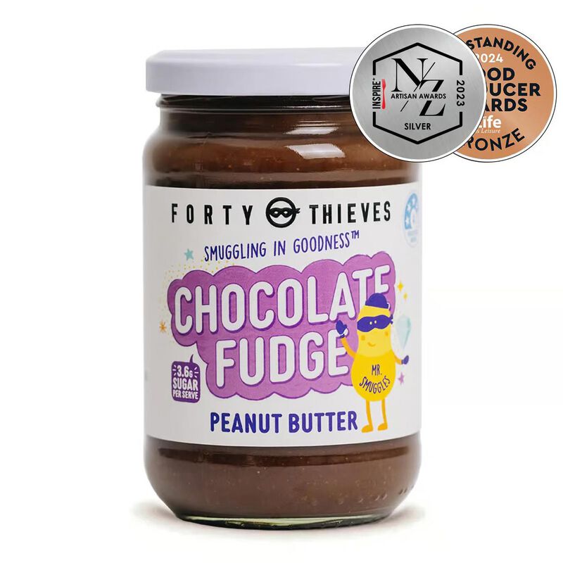 Forty Thieves Cinnamon Donut Peanut Butter 290g image number 0