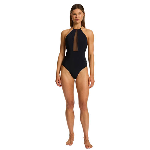 JETS Jetset Lure High Neck One Piece