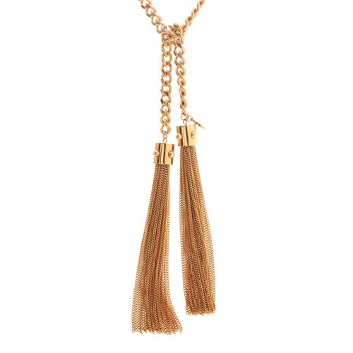 Silk & Steel Odyss&eacute;e Tassel Lariat Belt