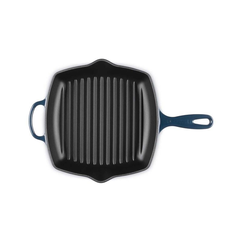 Le Creuset Cast Iron Square Grillit 26cm - Nuit image number 3