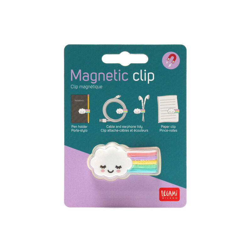 Legami Rainbow Magnetic Clip image number 1