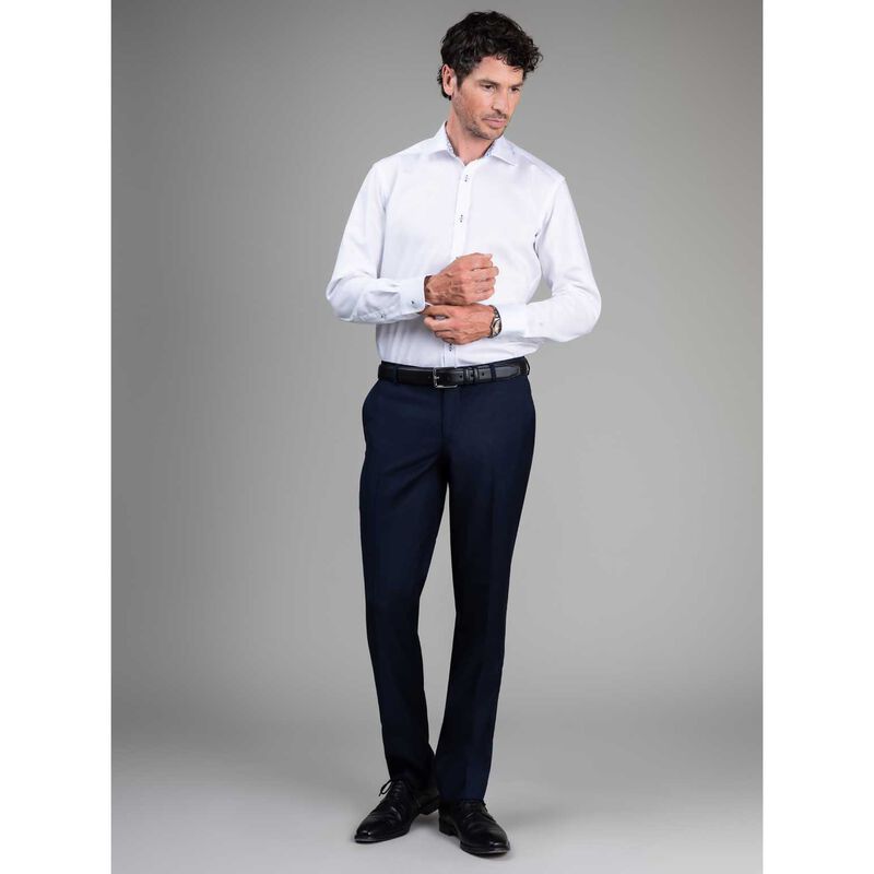 Rembrandt Barbican White Fine Twill Shirt image number 2