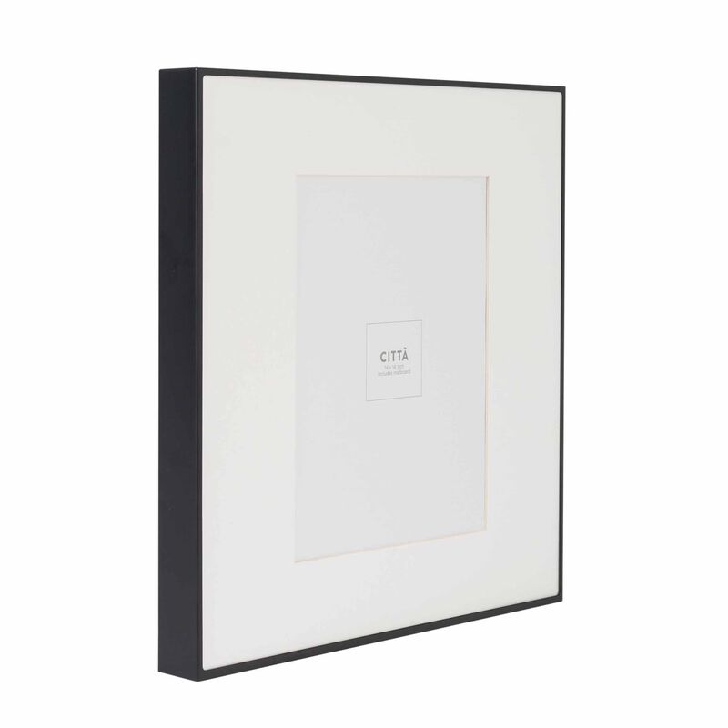 Citt&agrave; Metal Photo Frame Black&nbsp; (Photo 8x10in) 37x3.5x37cm image number 0