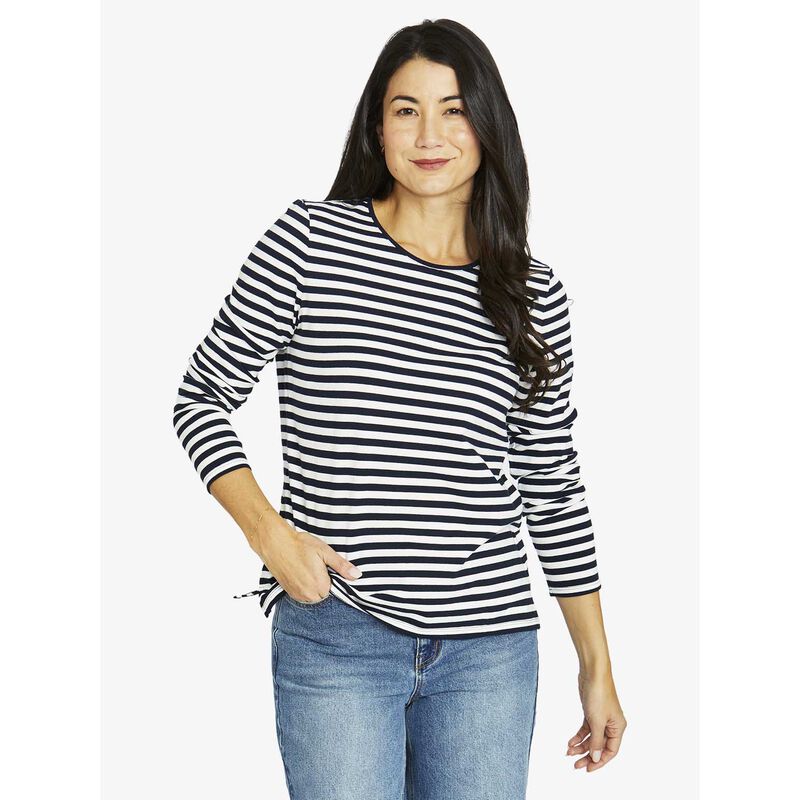 Jump Stripe Crew L-S Tee image number 3