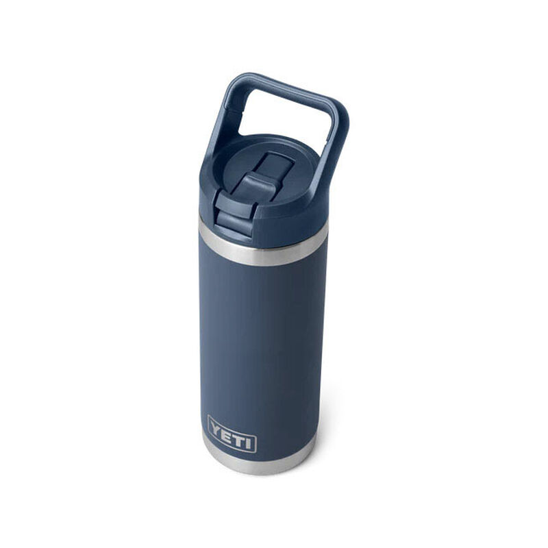YETI Rambler&reg; 18oz (530ml) Insulated Water Bottle with Colour-Matched Straw image number 1