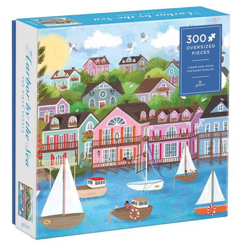 Galison Joy Laforme Harbor by the Sea 300 Piece Puzzle