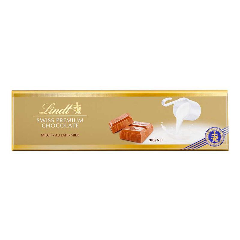 Lindt GOLD BLOCK Milk 300g image number 0