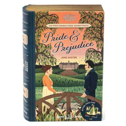 Professor Puzzle Pride & Prejudice 252-Piece Double-Sided Puzzle