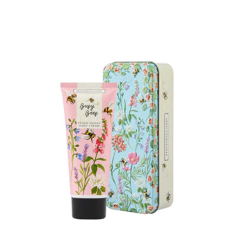 Heathcote & Ivory Busy Bees Hand Cream In Tin image number 0