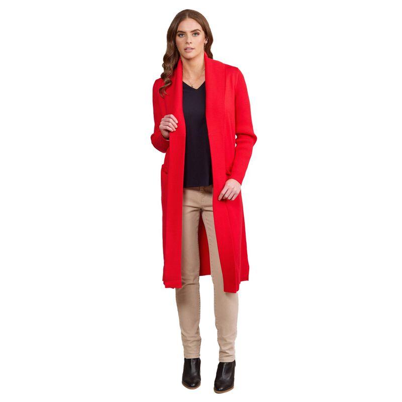 Vassalli Open Longline Cardi With Pockets image number 0