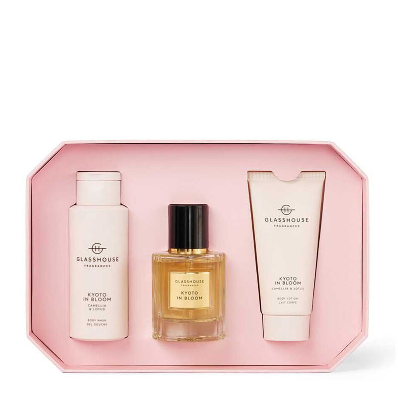 Glasshouse Fragrances Mother's Day Kyoto In Bloom Fragrance Gift Set image number 1