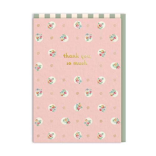 Cath Kidston Polka Dot Thank You Card