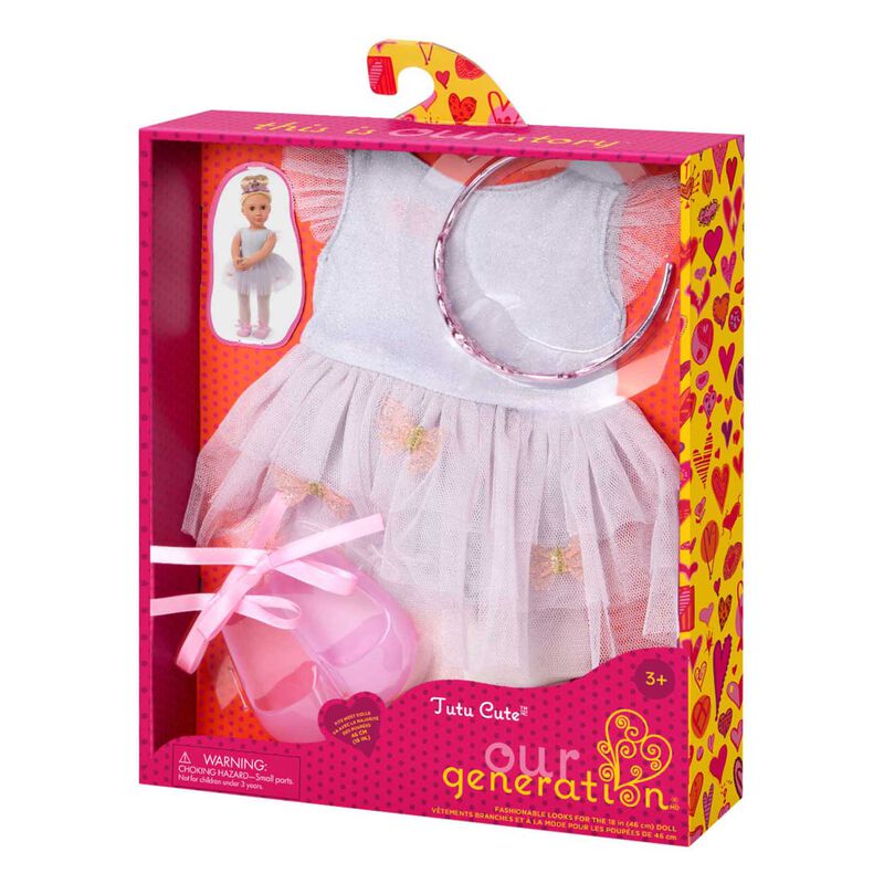 Our Generation Dolls Regular Outfit Ballet - Tutu Cute image number 0
