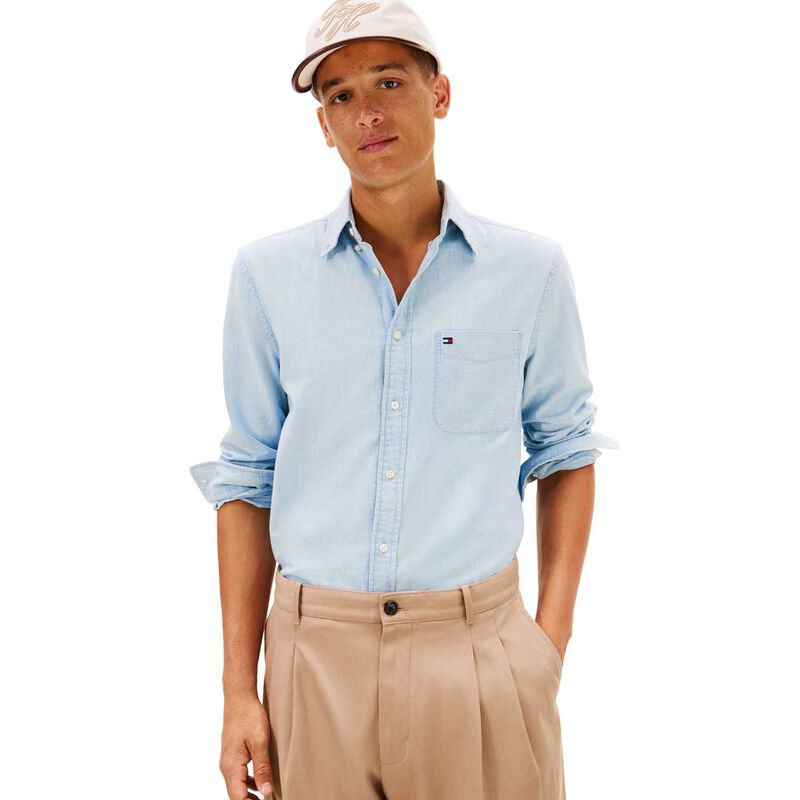 Tommy Hilfiger Chambray Pocket Regular Fit Shirt image number 0