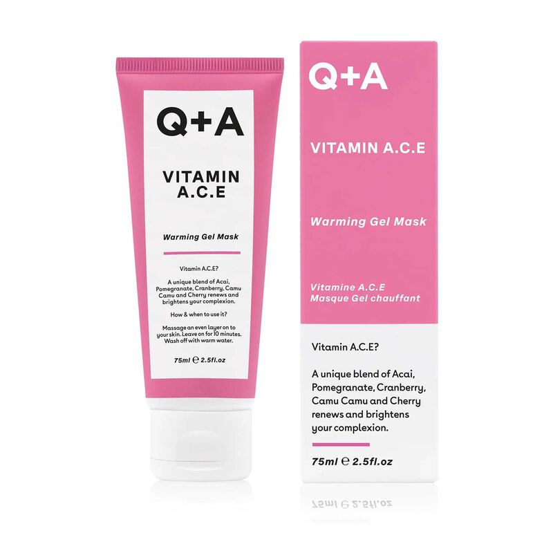 Q+A Vitamin A.C.E Warming Face Mask image number 2