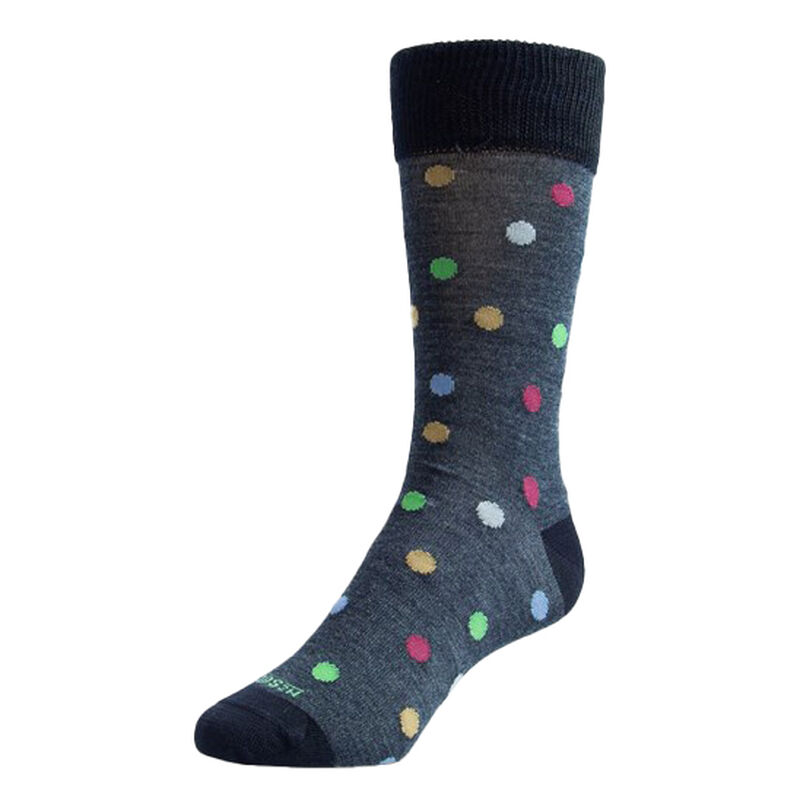 NZ Socks Mens Merino Socks - Polka Spot image number 0