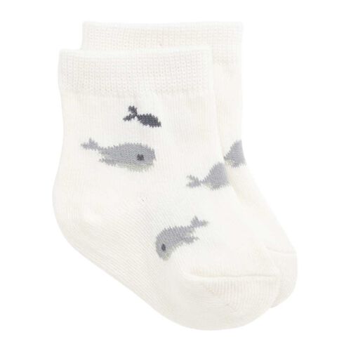 Jamie Kay Whale Sock 0-2Y
