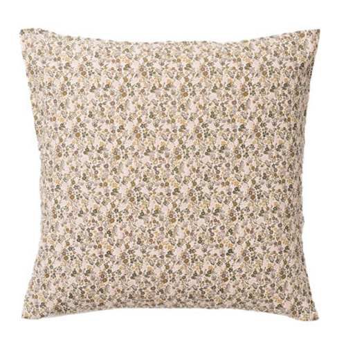 Città Wildflower Linen Euro Pillowcase Ivy/Multi 65x65cm