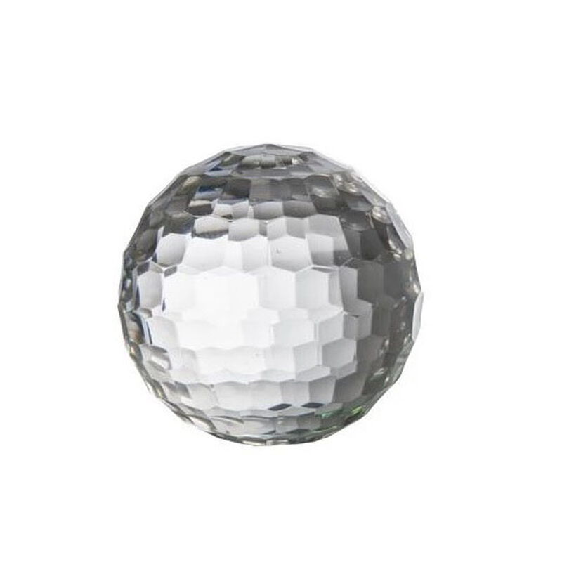 French Country Honeycomb Glass Ball 5" image number 0