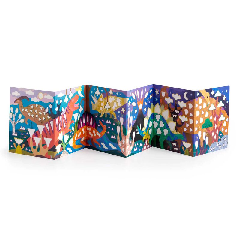 Dinosaur Land Sticker Sparkle Poster Activity Kit image number 2