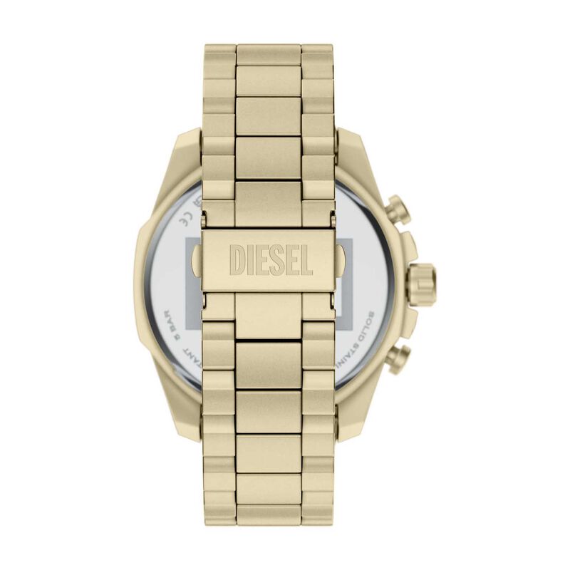 Diesel Mega Chief Slim Chronograph Gold-Tone Stainless Steel Watch image number 1