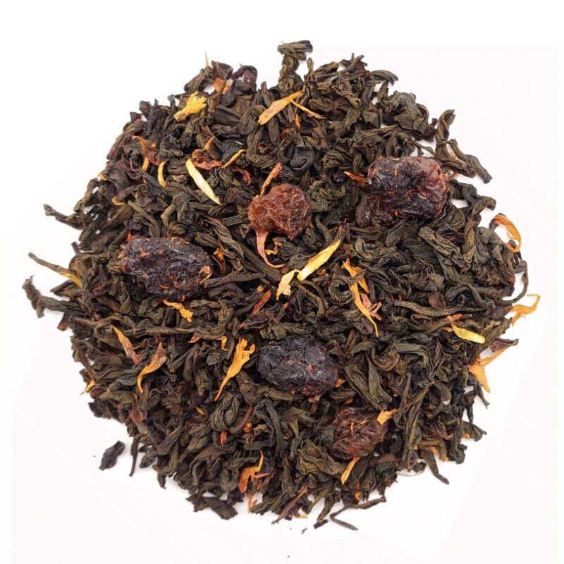 Basilur Winter Theatre Act 3 Festive Time Green Packet Loose Black Tea 75g image number 1