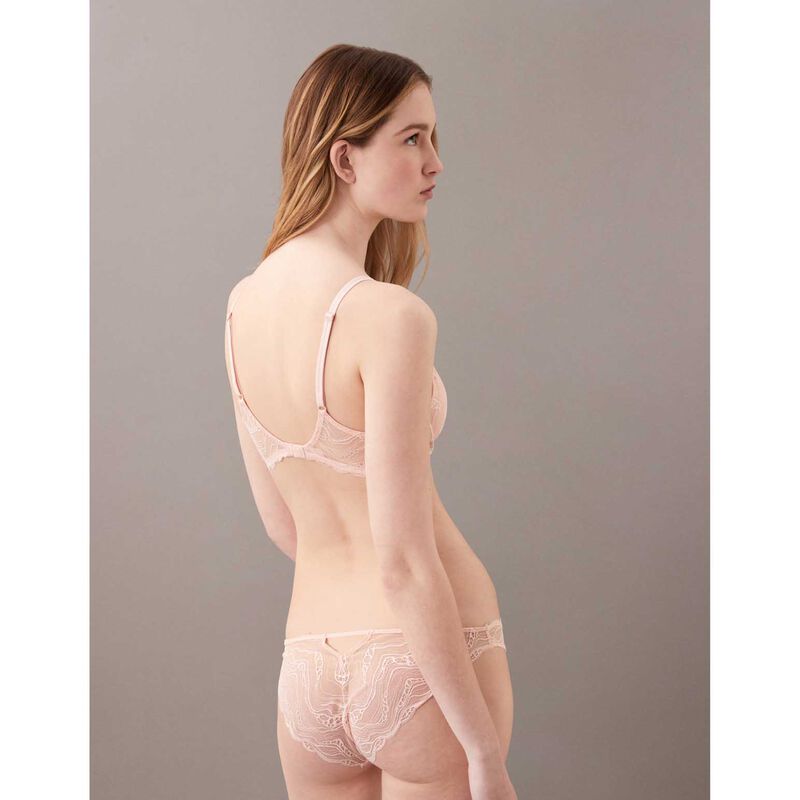 Calvin Klein Sensual Stretch Lace Lightly Lined Plunge image number 1